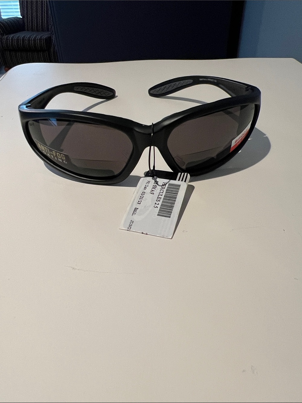 NWT Hercules Padded Bi-Focal Sunglasses for Riding/Driving